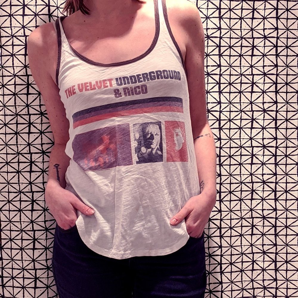 3/25 Velvet Underground Tank | Junk Food XS